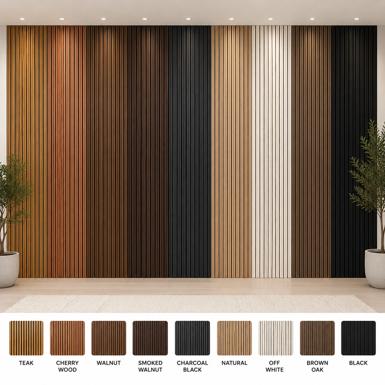 Acoustic Slat Panels